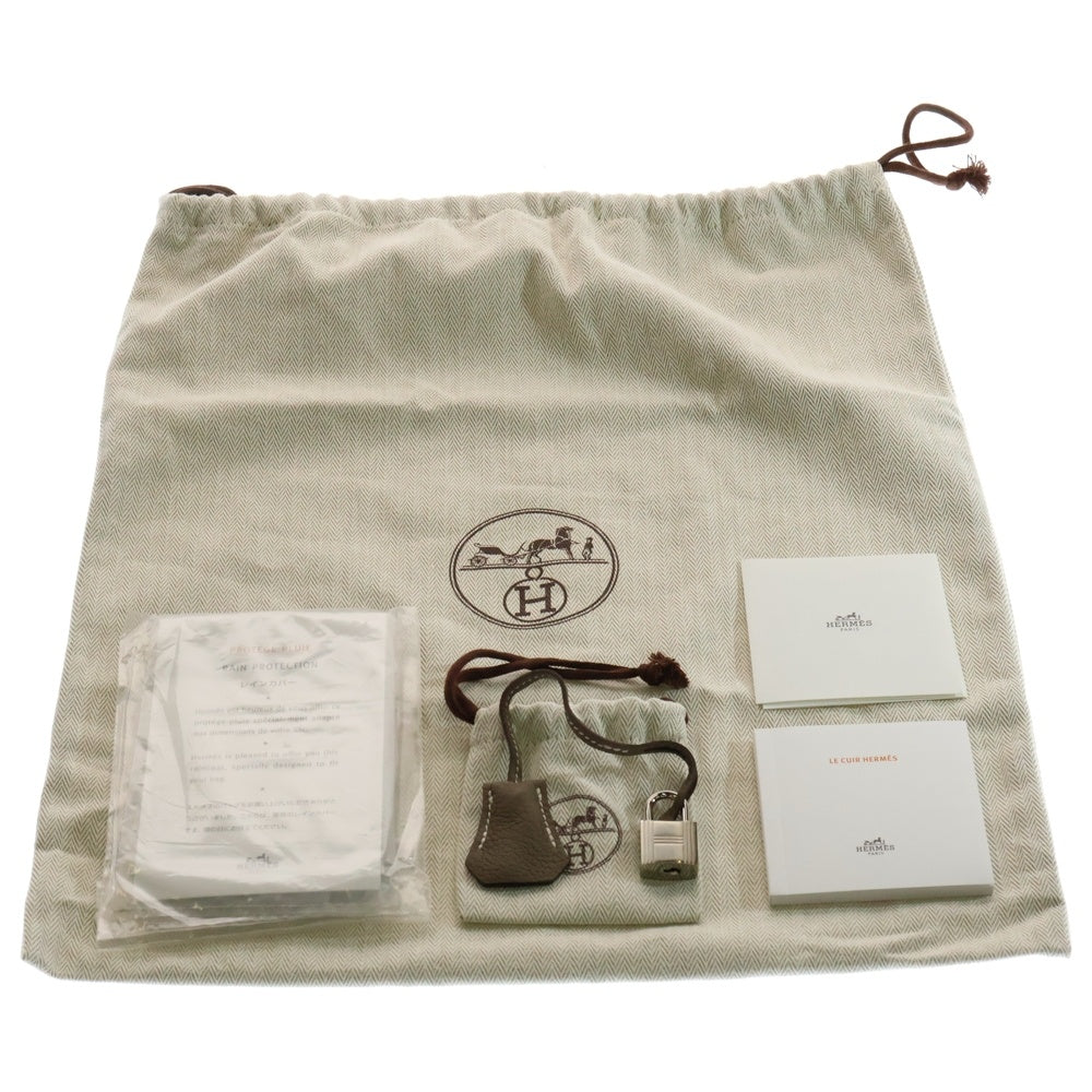 HERMES(エルメス) バーキン25 エトゥープ トゴ シルバー金具 Z刻印 ハンドバッグ