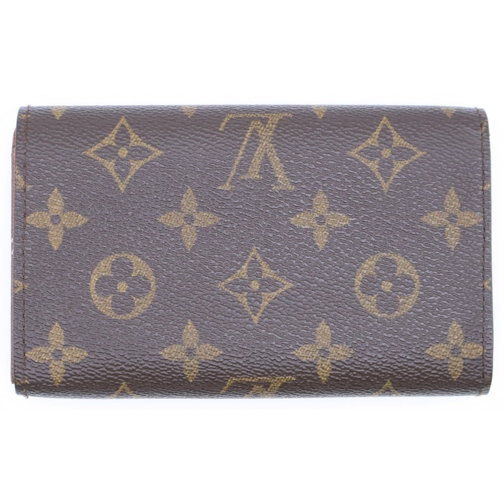 LOUIS VUITTON(ルイヴィトン) ポルトモネビエトレゾール モノグラム コンパクトウォレット 二つ折り財布 ブラウン M61730