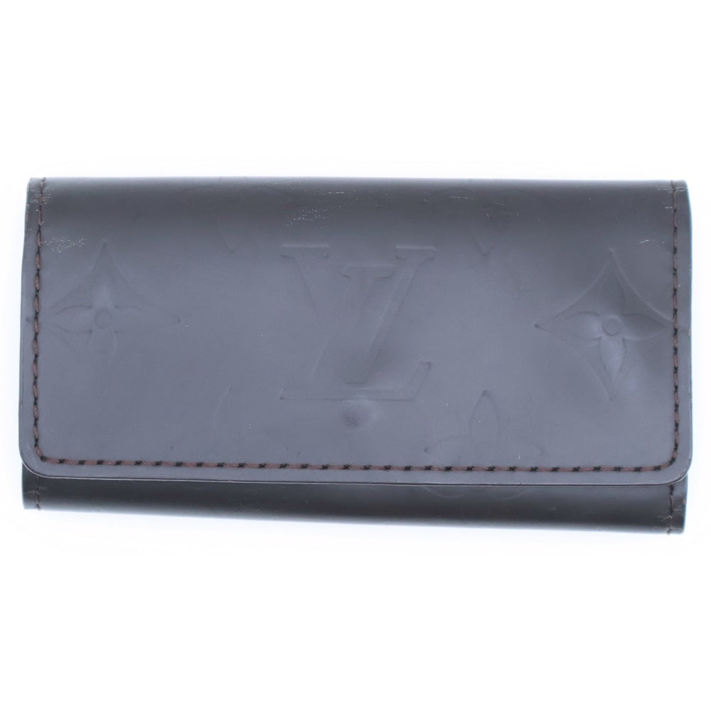 LOUIS VUITTON(ルイヴィトン) ミュルティクレ4 モノグラム グラセ レザー 4連キーケース キーホルダー ブラウン M66430