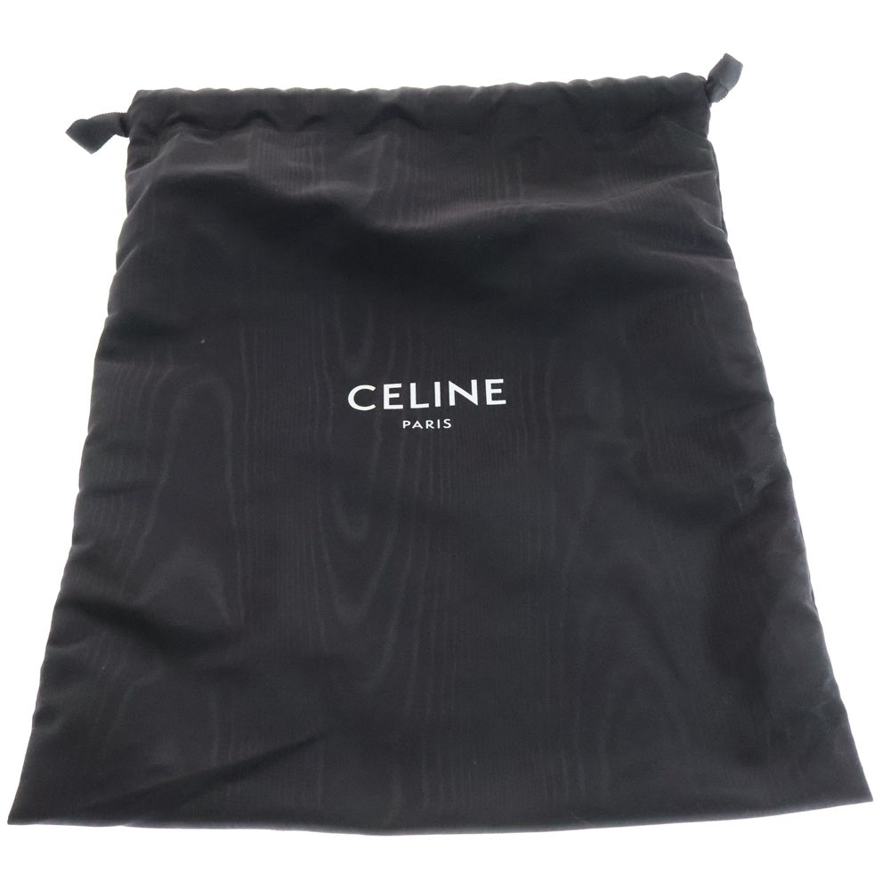 CELINE(セリーヌ) ミディアム ティリー バッグ トリオンフ ワンショルダーバッグ ブラック パテントカーフスキン