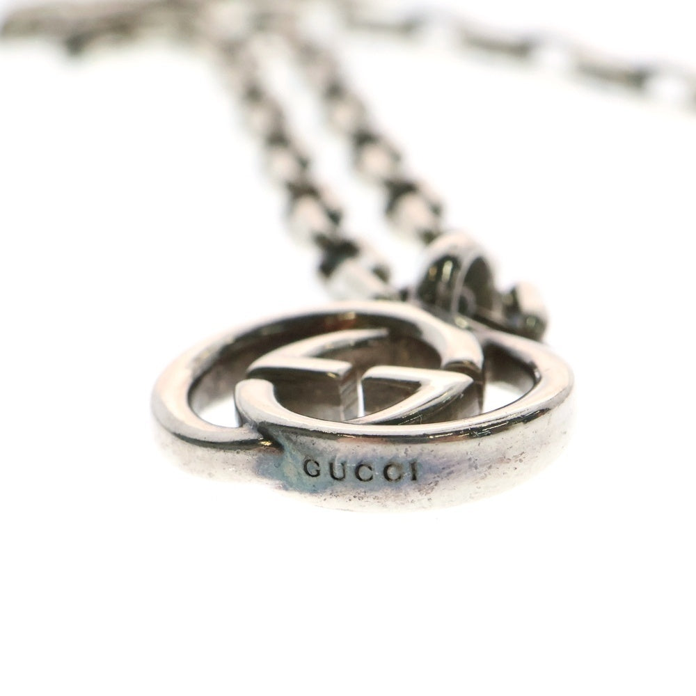 GUCCI(グッチ) インターロッキングG チェーンネックレス ペンダント シルバー