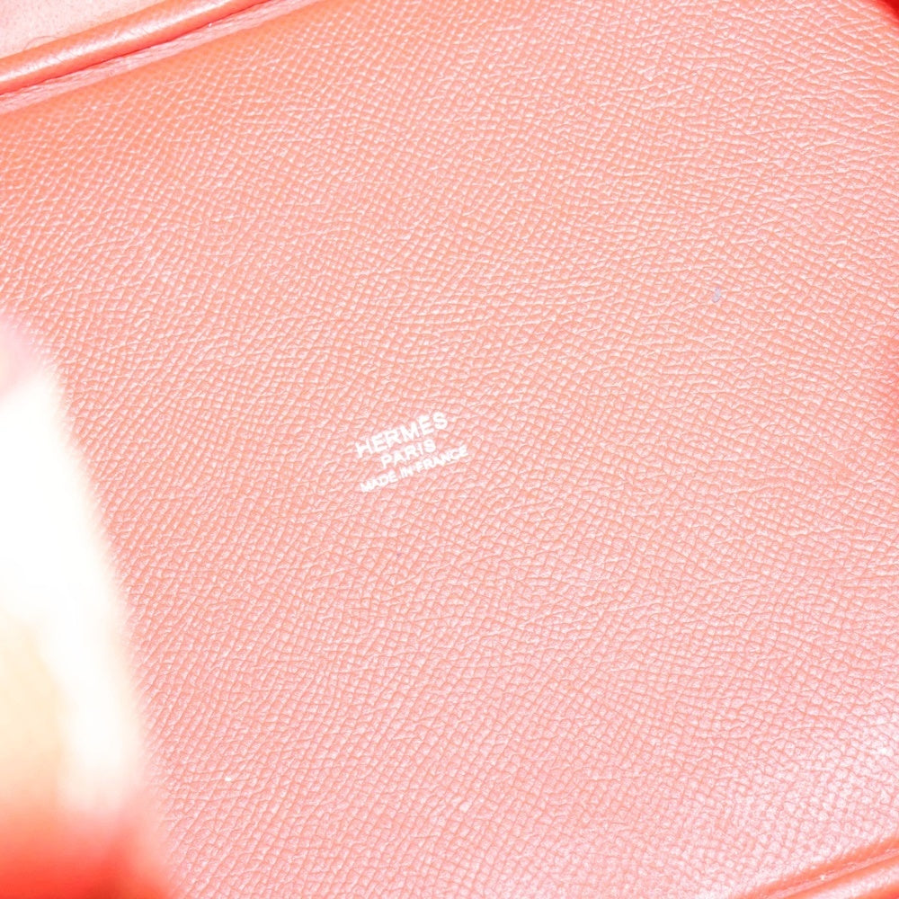 HERMES(エルメス) ピコタンロックPM トレサージュ カプシーヌ ヴォーエプソン レザーハンドバッグ オレンジ レディース C刻印