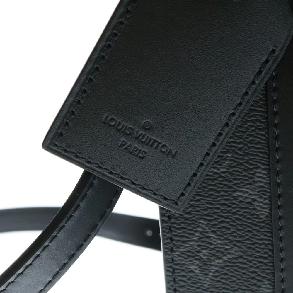 LOUIS VUITTON(ルイヴィトン) モノグラムエクリプス サックプラミニ 2WAY レザーハンドバッグ ショルダーバッグ ブラック M46453