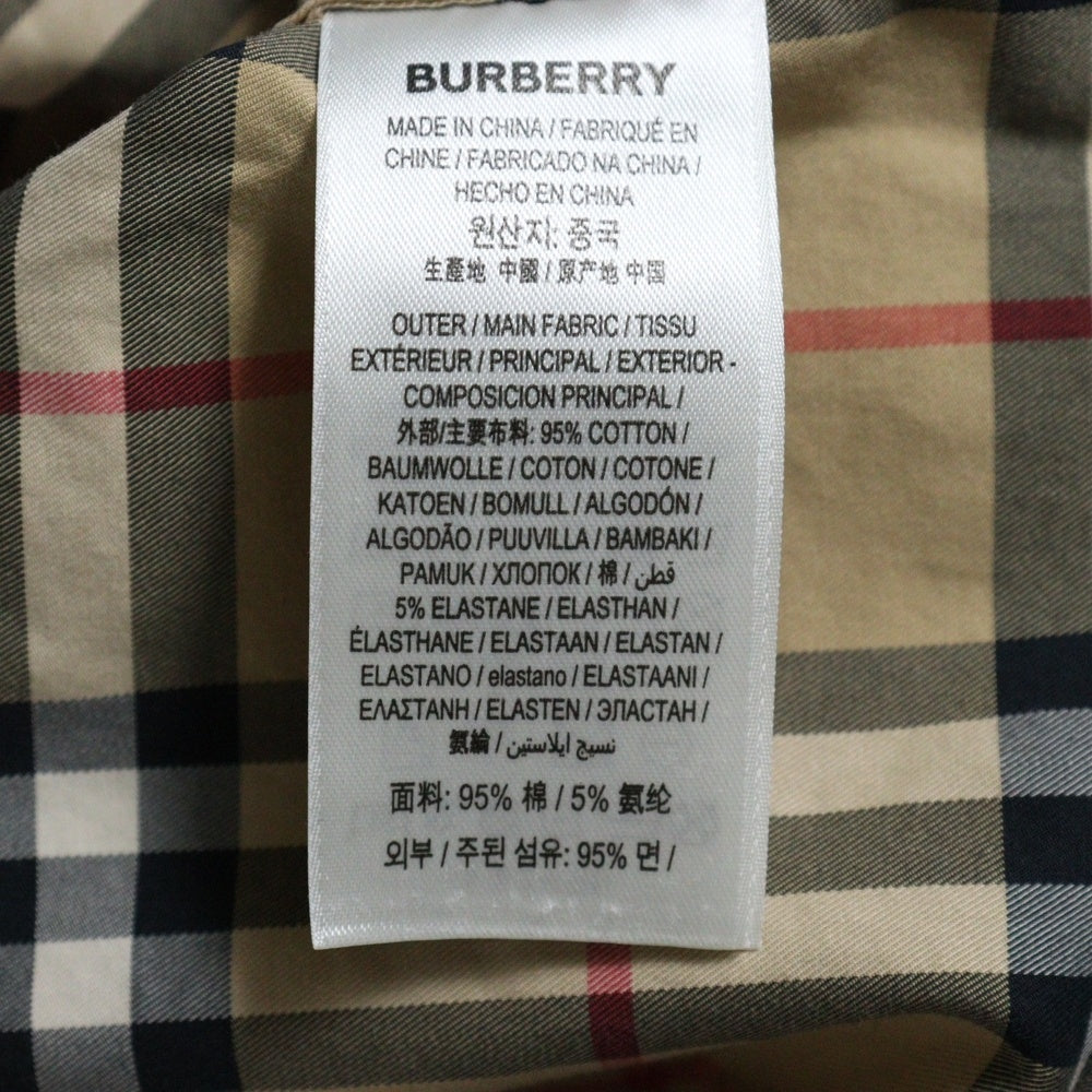 BURBERRY(バーバリー) LOVE グラフィティプリント ノバチェック総柄 ロングスリーブ 長袖シャツ ベージュ 8038128