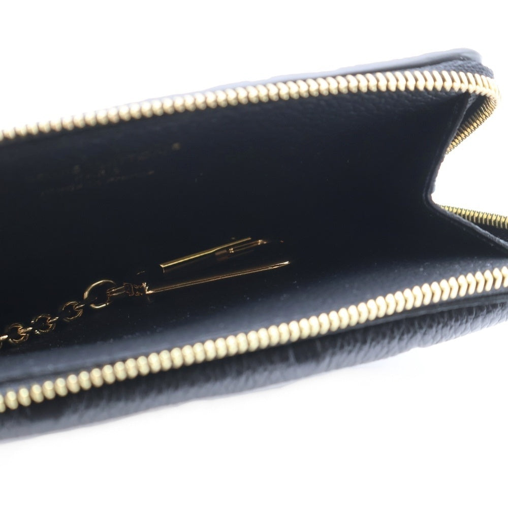 LOUIS VUITTON(ルイヴィトン) ポルト カルト・レクト ヴェルソ カードケース コインケース バッグチャーム 名刺入れ ブラック ゴールド金具 レザー M69421