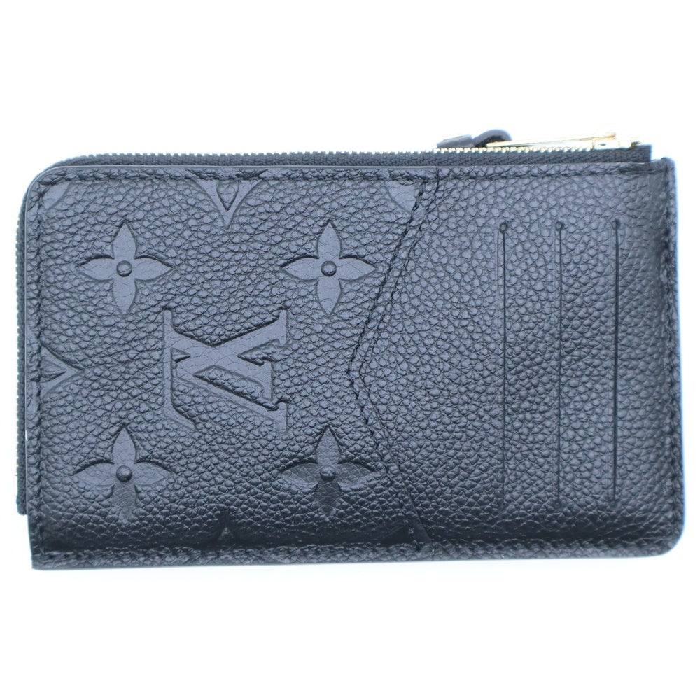 LOUIS VUITTON(ルイヴィトン) ポルト カルト・レクト ヴェルソ カードケース コインケース バッグチャーム 名刺入れ ブラック ゴールド金具 レザー M69421