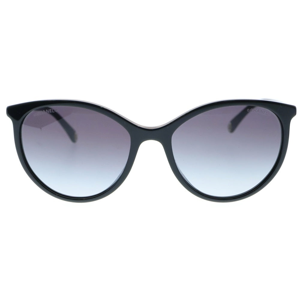 CHANEL(シャネル) サングラス ブラックフレーム ブラックレンズ グラデーションレンズ 54□17 5448A