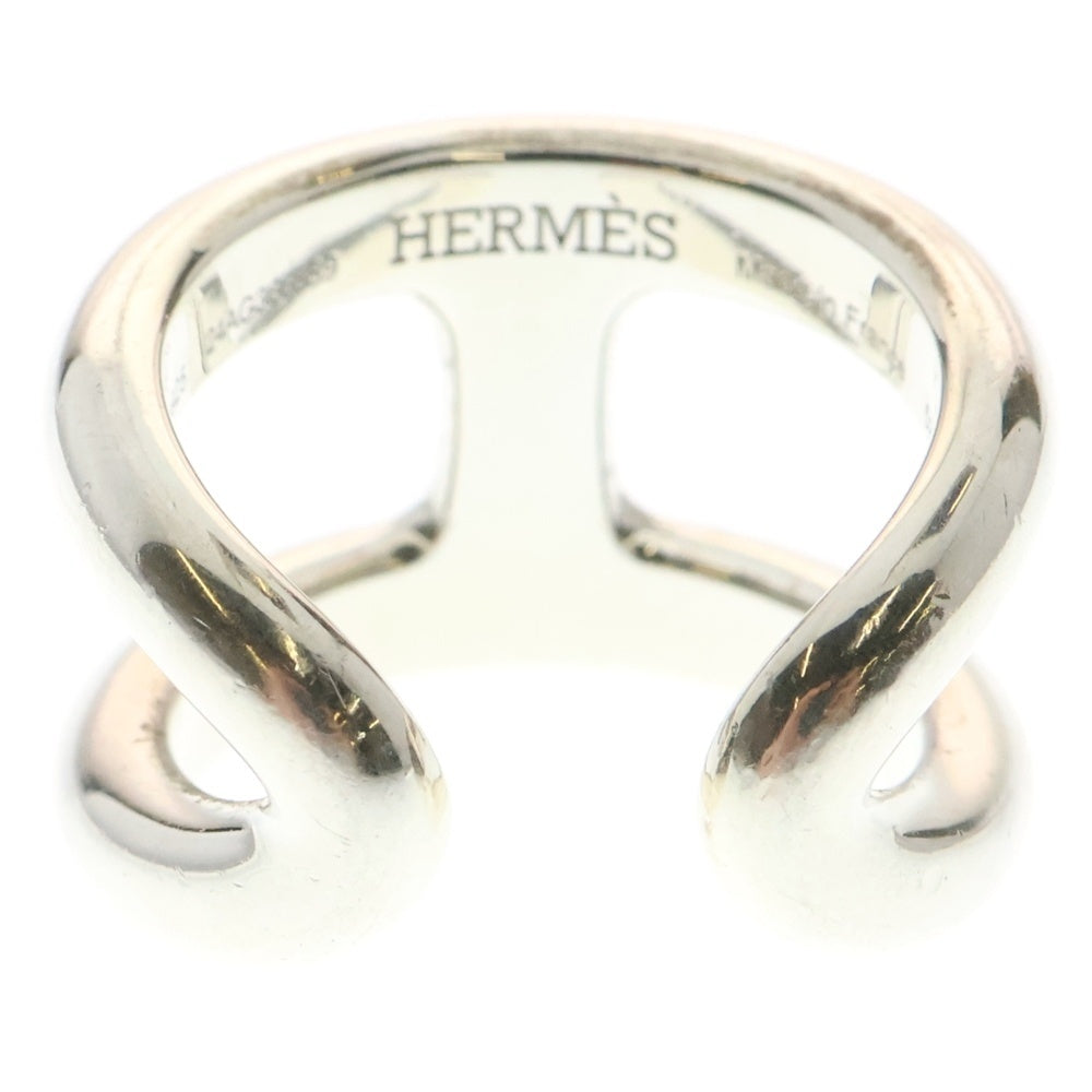 HERMES(エルメス) オスモズGM Ag925 リング 指輪 シルバー♯59 16.4g