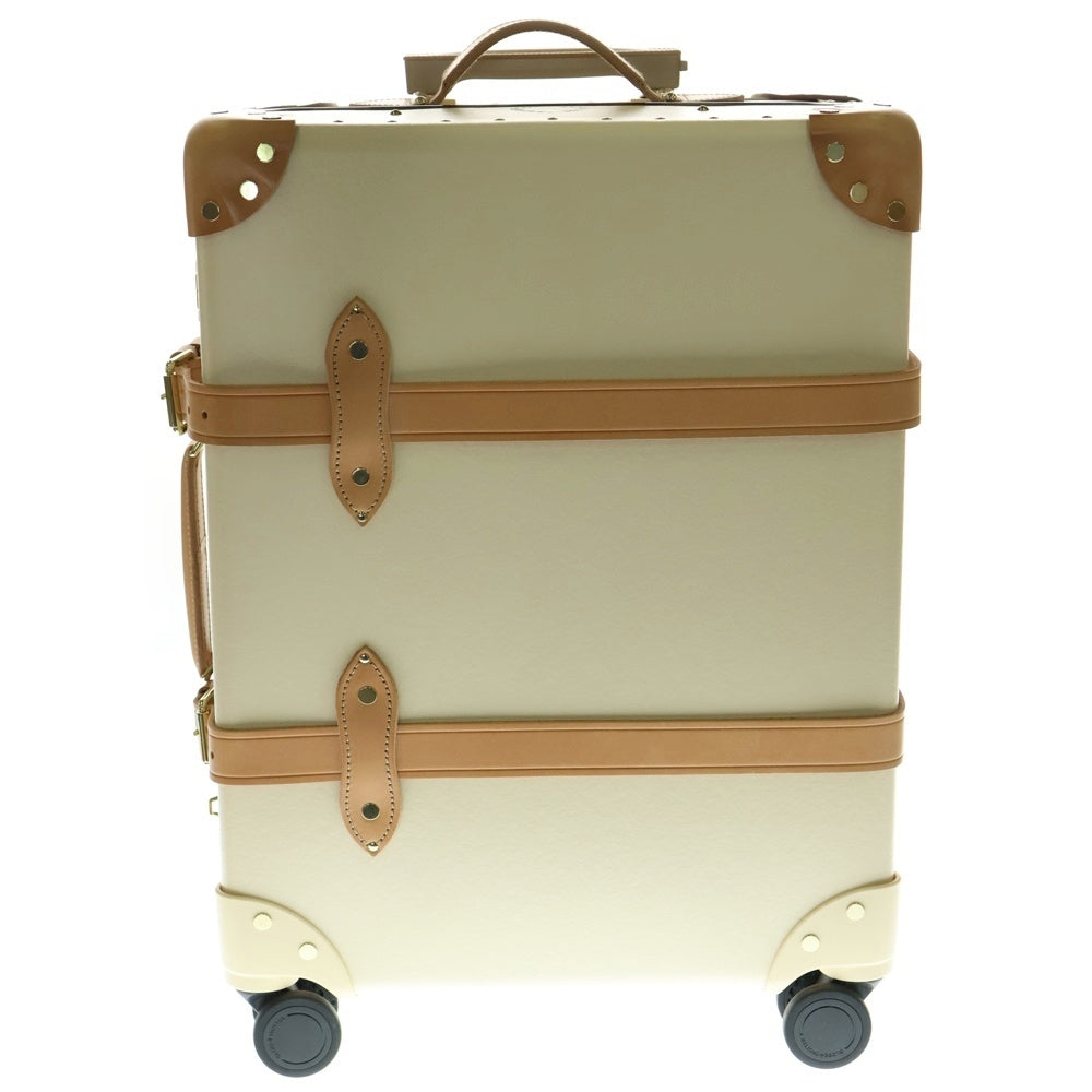 GLOBE-TROTTER(グローブトロッター) Safari 4 Wheel Carry-on Case トラベルバック キャリーケース スーツケース アイボリー サファリ レザー
