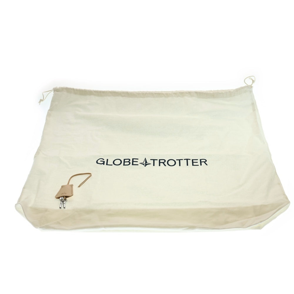 GLOBE-TROTTER(グローブトロッター) Safari 4 Wheel Carry-on Case トラベルバック キャリーケース スーツケース アイボリー サファリ レザー