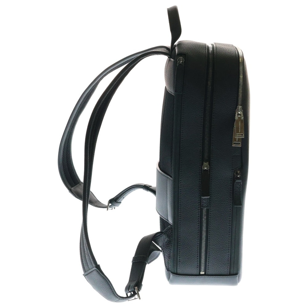 BONAVENTURA(ボナベンチュラ) David ダビデ レザーバックパック リュック ブラック BMBN1