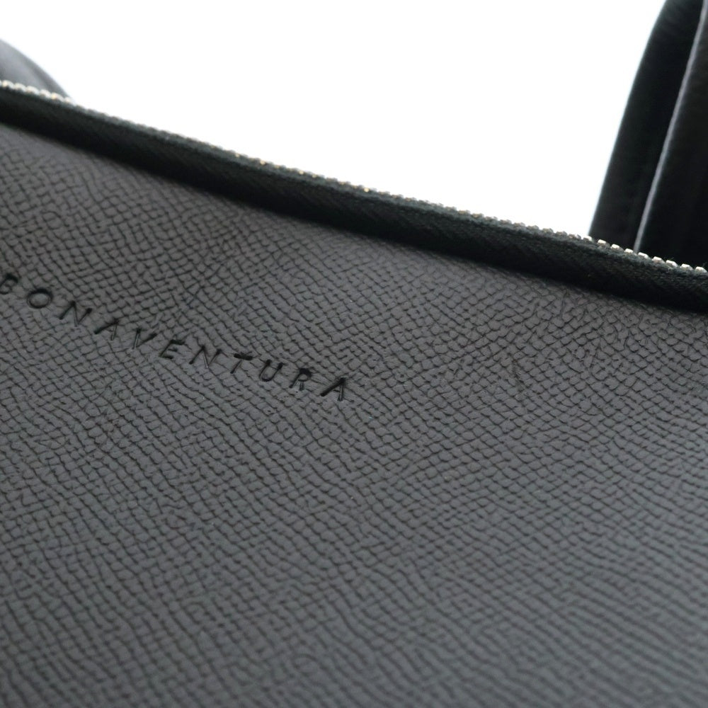 BONAVENTURA(ボナベンチュラ) David ダビデ レザーバックパック リュック ブラック BMBN1