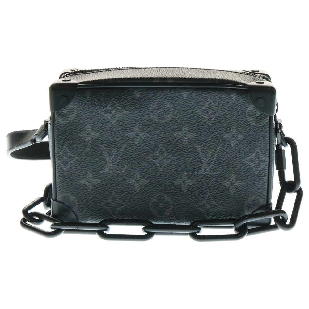 LOUIS VUITTON(ルイヴィトン) モノグラムエクリプス ミニソフトトランク ショルダーバッグ チェーンバッグ ブラック PVC M44735