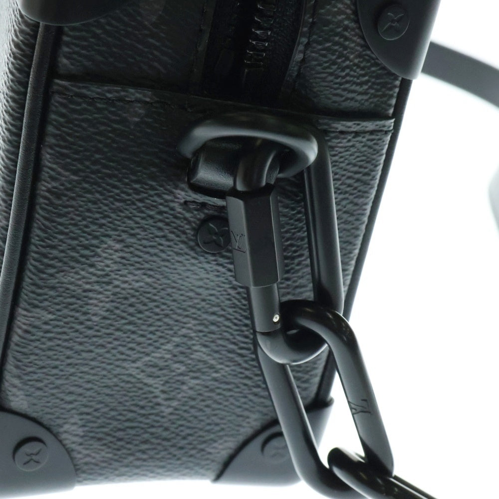 LOUIS VUITTON(ルイヴィトン) モノグラムエクリプス ミニソフトトランク ショルダーバッグ チェーンバッグ ブラック PVC M44735