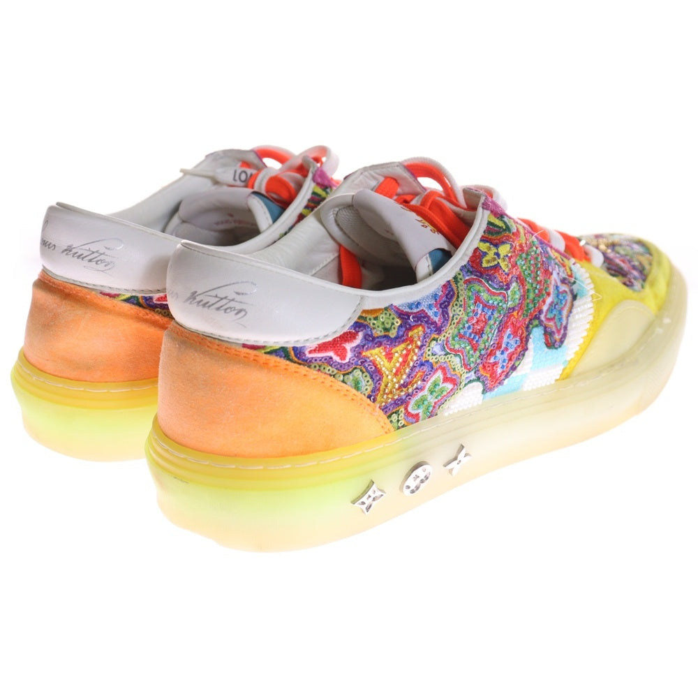 LOUIS VUITTON(ルイヴィトン) 21AW LV Ollie Yellow Beads Sneakers 1A8Q49 LVオリ イエロービーズ スニーカー ローカットスニーカー 1A8Q49