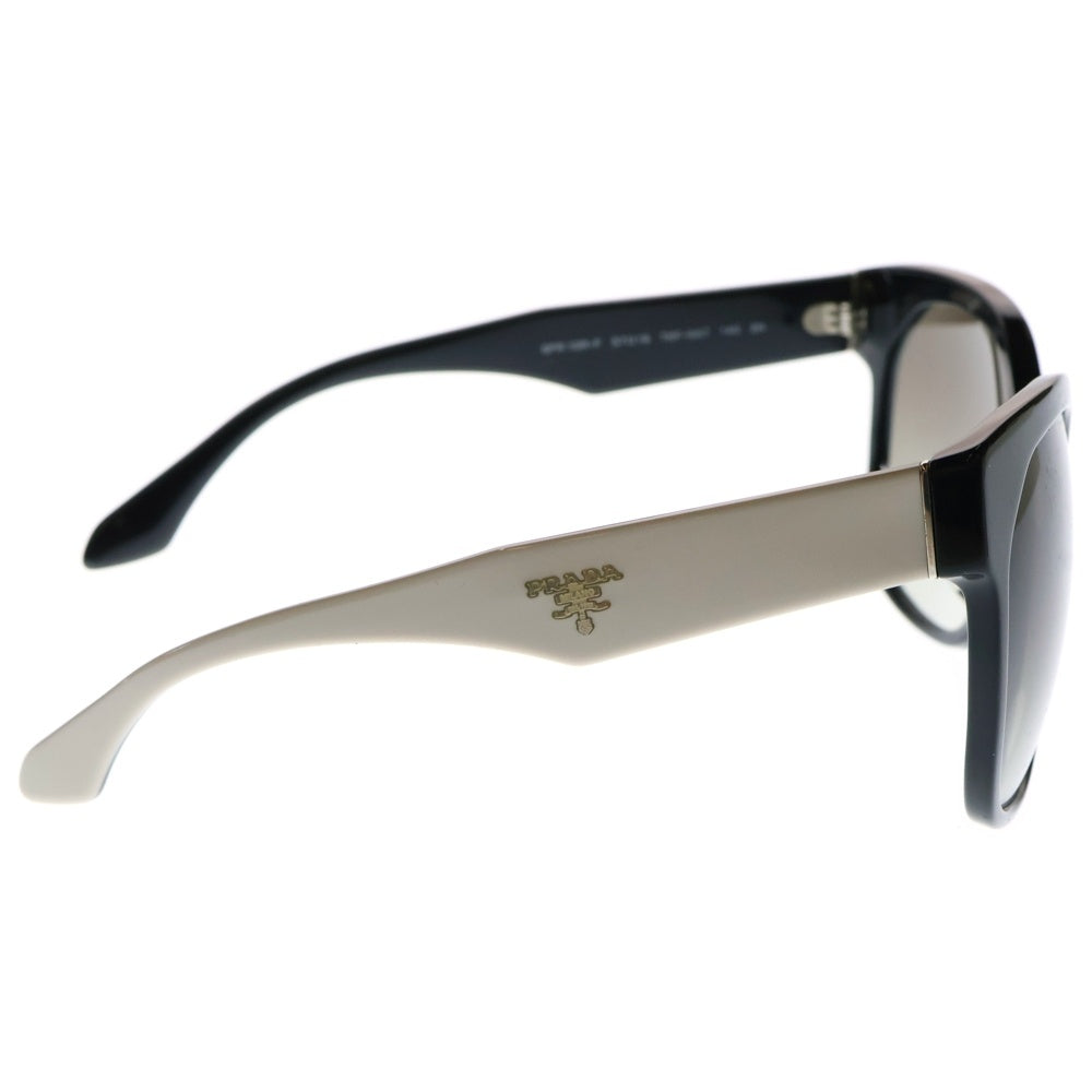 PRADA(プラダ) サングラス ロゴ ブラック×ベージュ フレーム SPR 10R-F