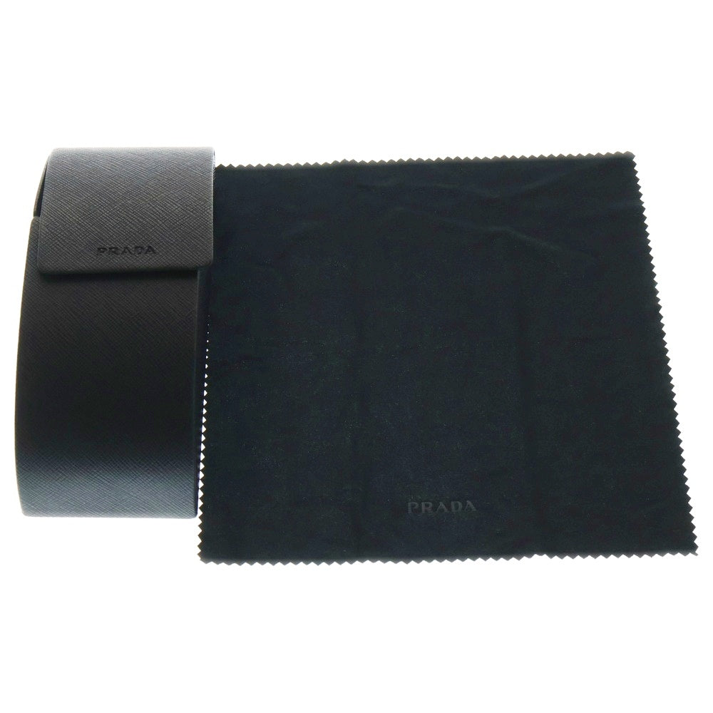 PRADA(プラダ) サングラス ロゴ ブラック×ベージュ フレーム SPR 10R-F