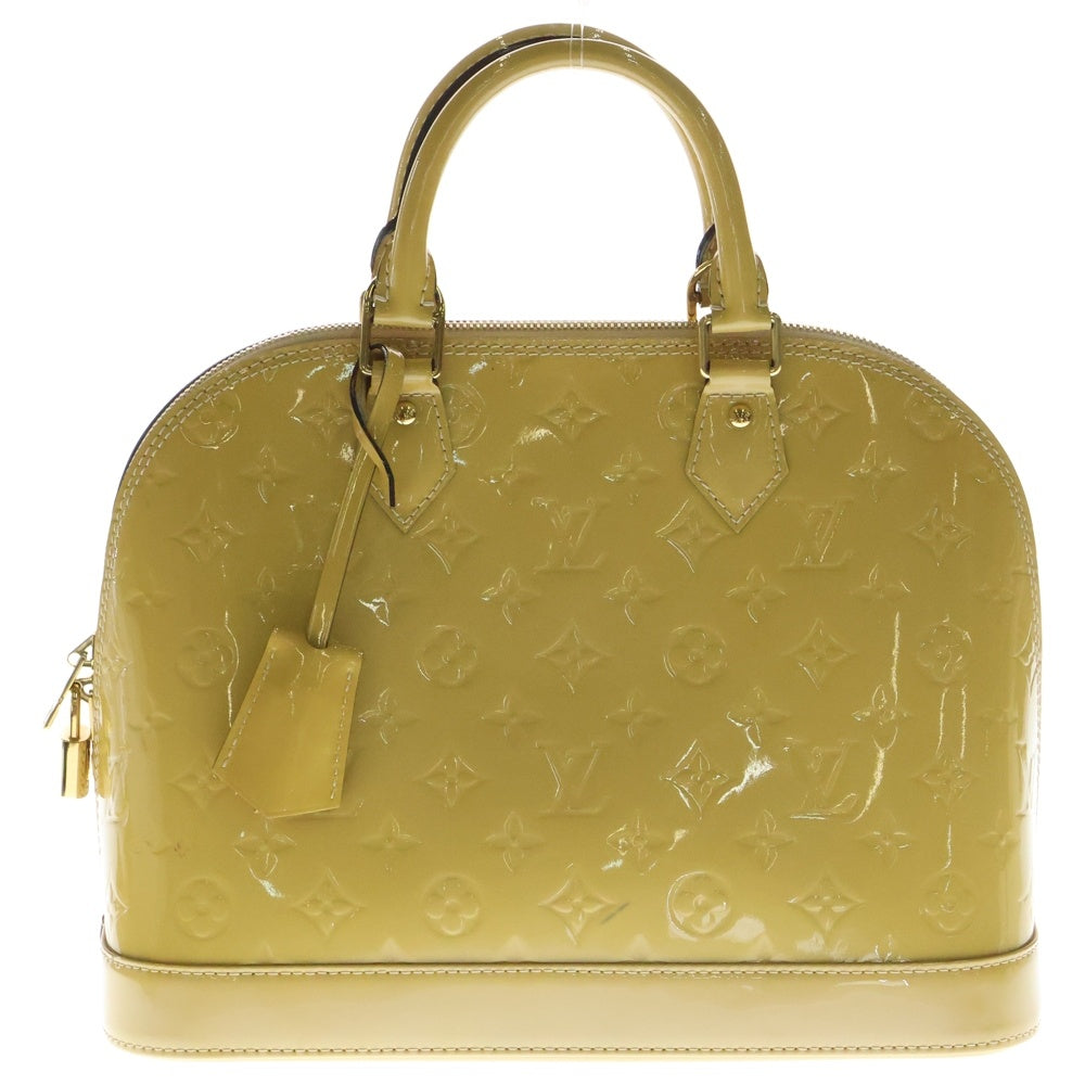LOUIS VUITTON(ルイヴィトン) モノグラム ヴェルニ アルマPM イエロー パテントレザー M90171