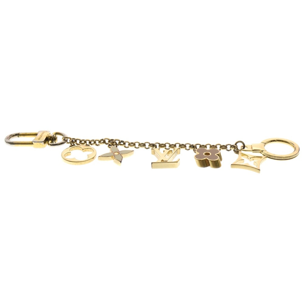 LOUIS VUITTON(ルイヴィトン) バッグチャーム チェーン フルール ドゥ モノグラム キーホルダー バッグチャーム キーホルダー ゴールド金具 M65111