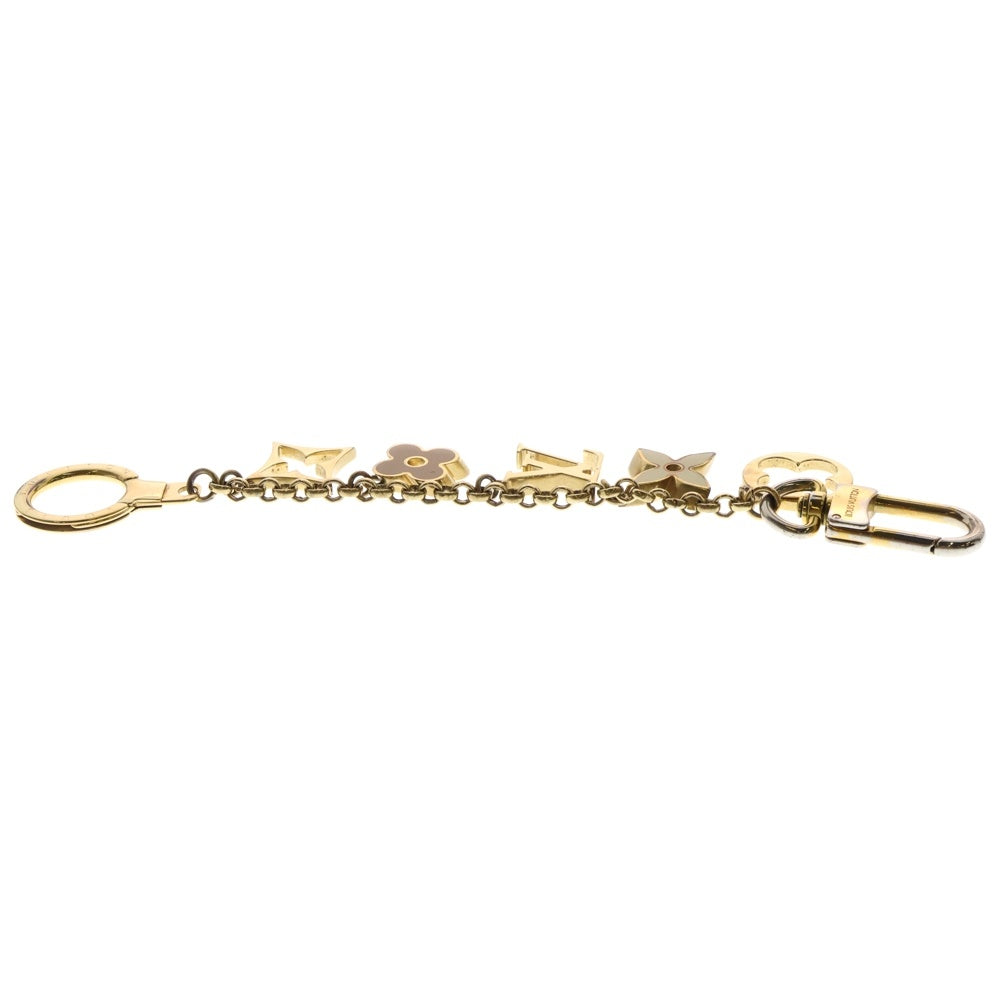 LOUIS VUITTON(ルイヴィトン) バッグチャーム チェーン フルール ドゥ モノグラム キーホルダー バッグチャーム キーホルダー ゴールド金具 M65111