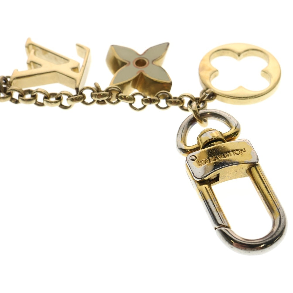 LOUIS VUITTON(ルイヴィトン) バッグチャーム チェーン フルール ドゥ モノグラム キーホルダー バッグチャーム キーホルダー ゴールド金具 M65111