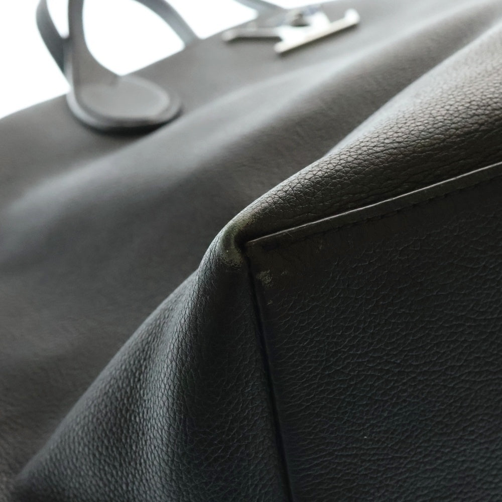 LOUIS VUITTON(ルイヴィトン) ロックミー ゴー トートバッグ ハンドバッグ ブラック ノワール レザー シルバー金具 M55028