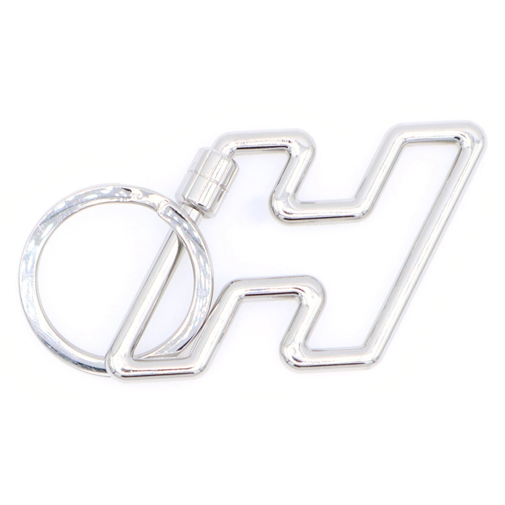 HERMES(エルメス) Hトゥスピード SV キーホルダー キーリング キーホルダー バッグチャーム シルバー