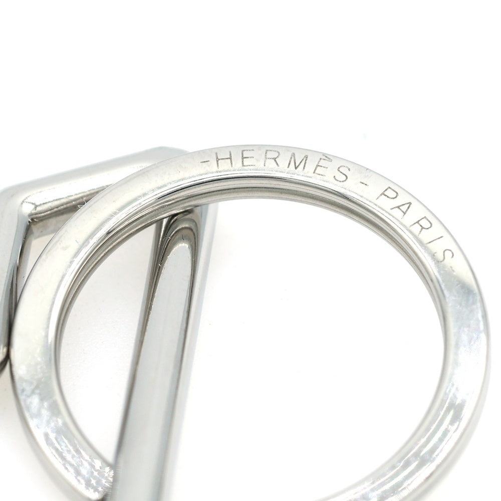 HERMES(エルメス) Hトゥスピード SV キーホルダー キーリング キーホルダー バッグチャーム シルバー
