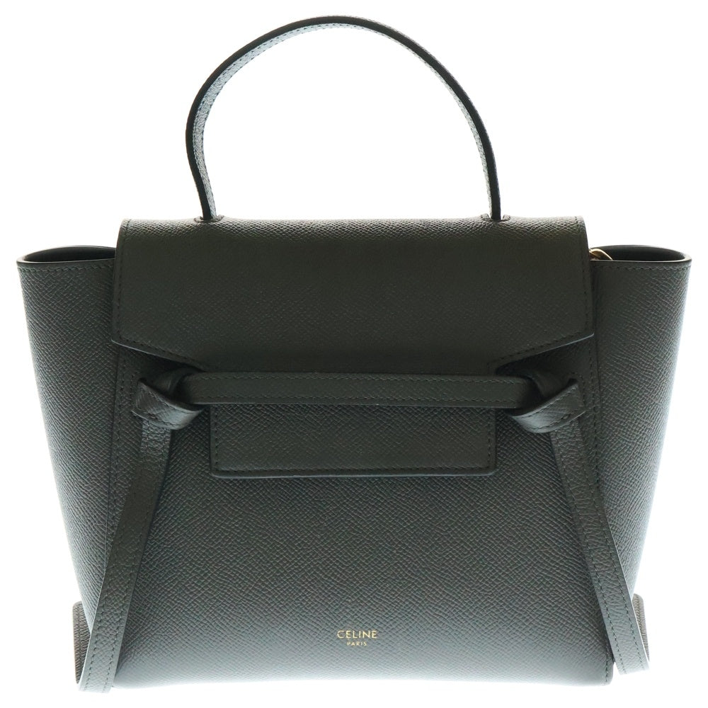 CELINE セリーヌ ロゴ レザー 2way ナノベルトバッグ ハンドバッグ 楽天市場】セリーヌ ナノ ベルトバッグ 2WAY ハンドバッグ