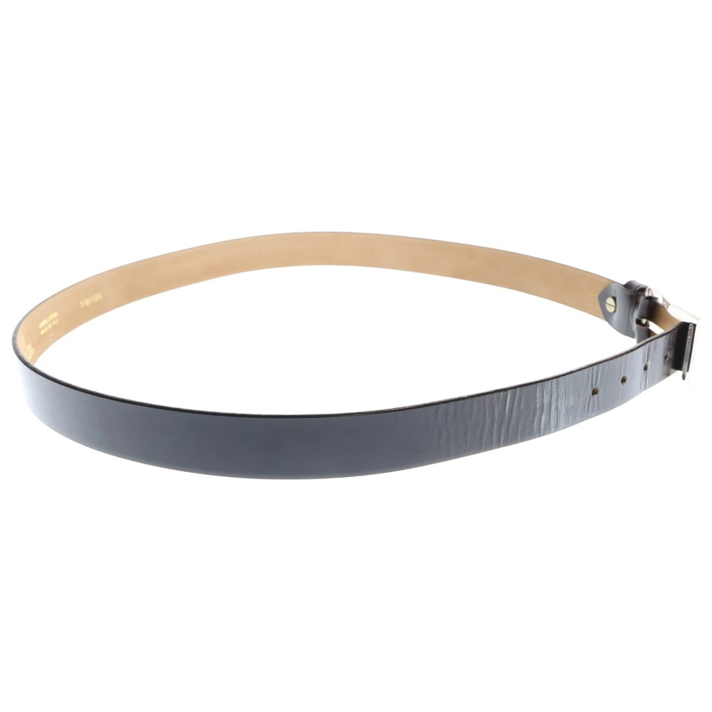 FENDI(フェンディ) ベルト ブラウン レザー シルバー金具