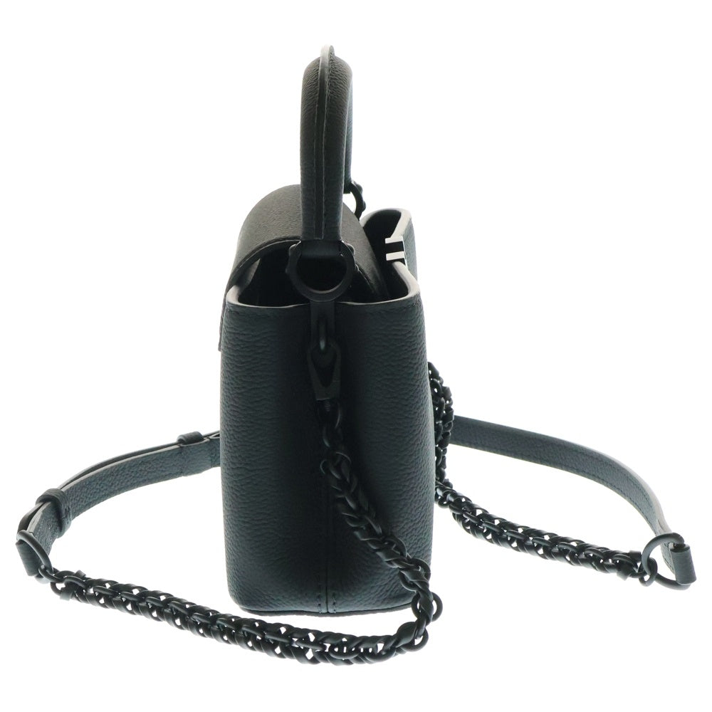 LOUIS VUITTON(ルイヴィトン) カプシーヌEW MINI 2WAYバッグ ハンドバッグ ショルダーバッグ ブラック カーフスキン M23955