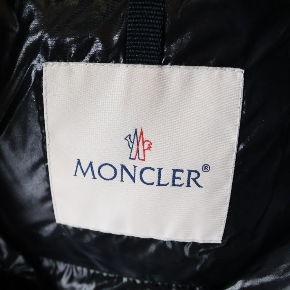 MONCLER(モンクレール) 21AW DAOS ダオス ラメ ベロア ベルベット フーデッド スナップボタン ダウンジャケット ブラック レディース G20931A00104 54ANY