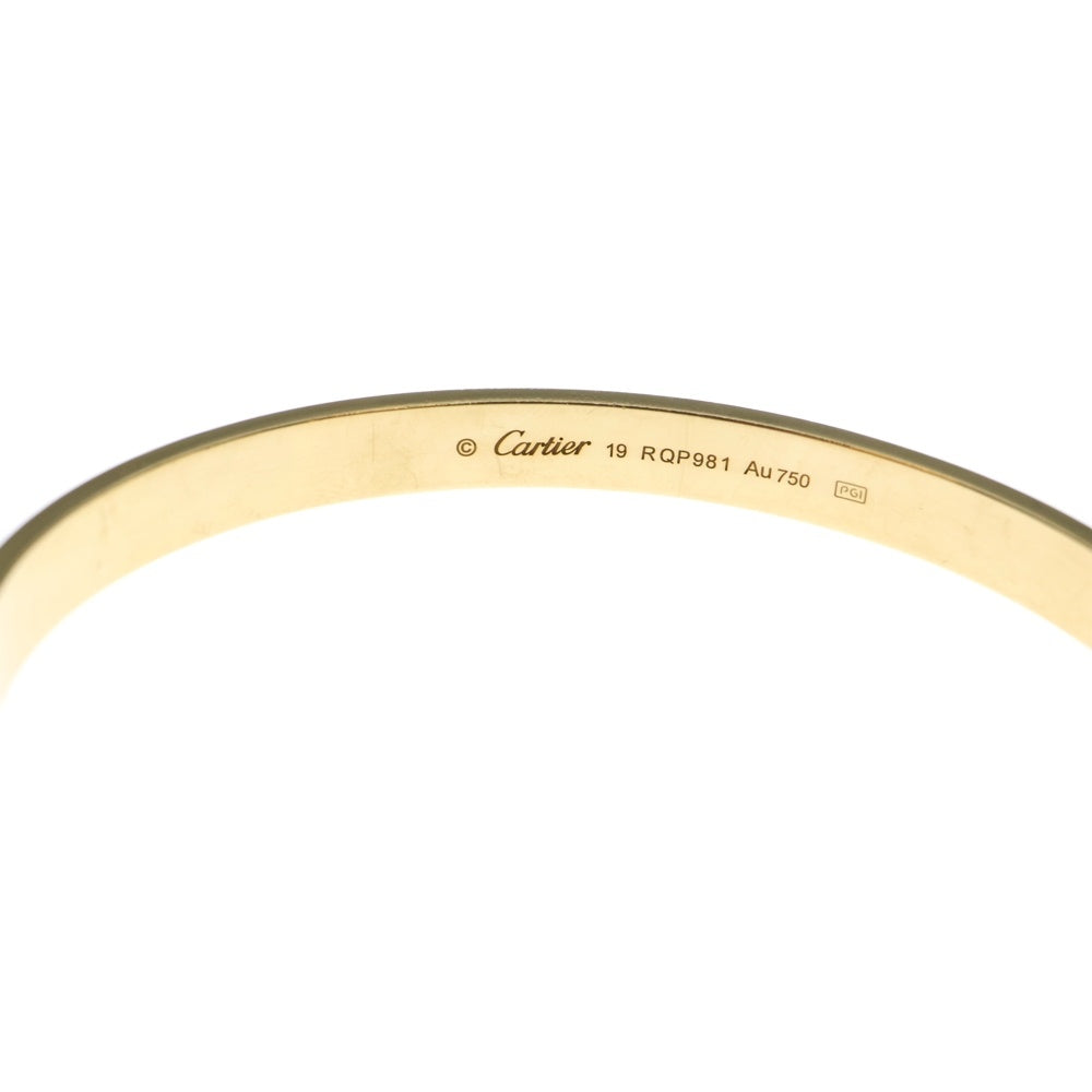 Cartier(カルティエ) ラブオープン バングル 750PG イエローゴールド ブレスレット
