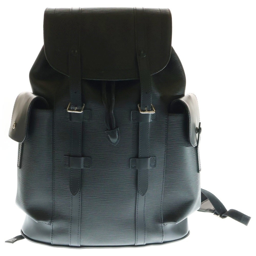 LOUIS VUITTON(ルイヴィトン) エピ クリストファーPM ノワール レザー バックパック リュック ブラック M50159