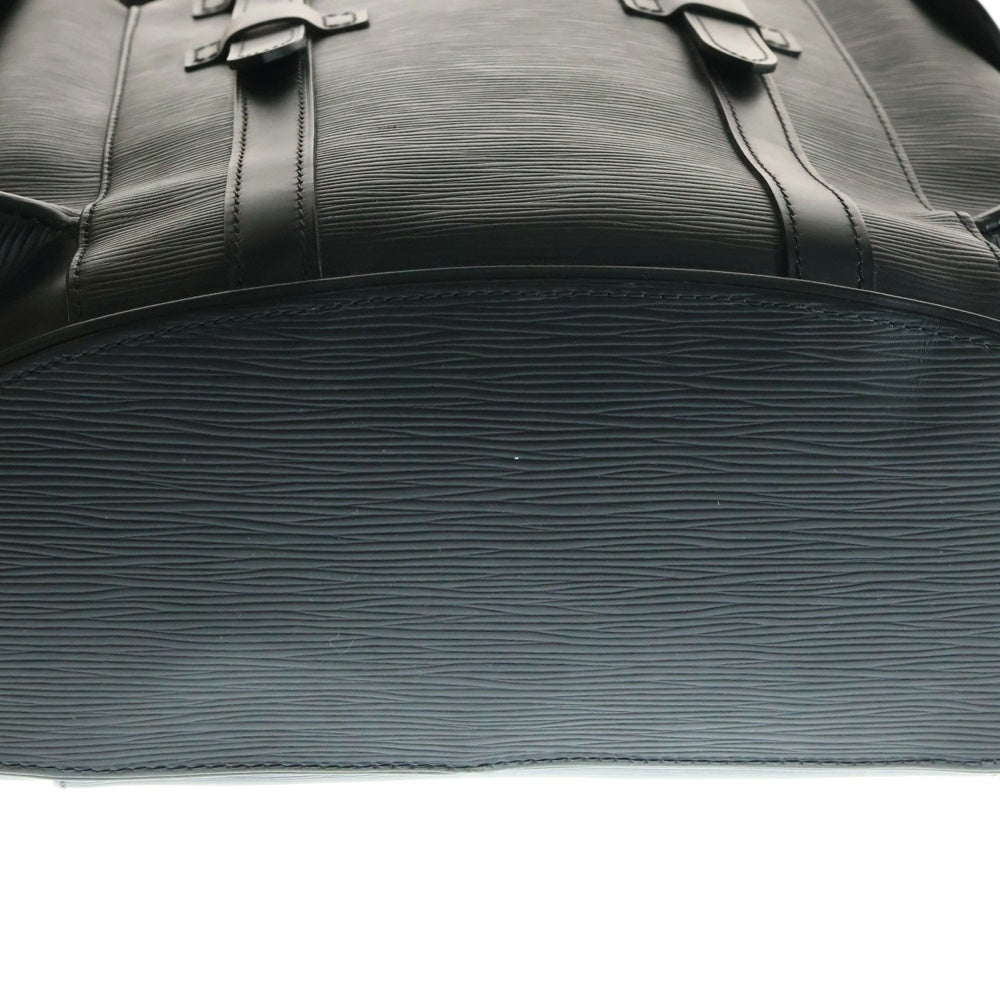 LOUIS VUITTON(ルイヴィトン) エピ クリストファーPM ノワール レザー バックパック リュック ブラック M50159