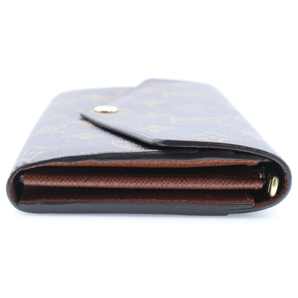LOUIS VUITTON(ルイヴィトン) モノグラム ポルトフォイユ サラ PVC フラップ ロングウォレット 長財布 ゴールド金具 ブラウン M60531