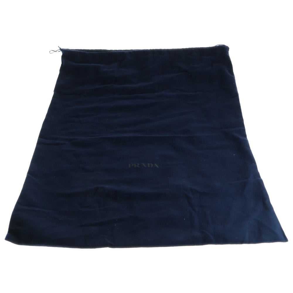 PRADA(プラダ) NERO トライアングルロゴプレート ナイロンバックパック リュック 三角 ブラック 2VZ034