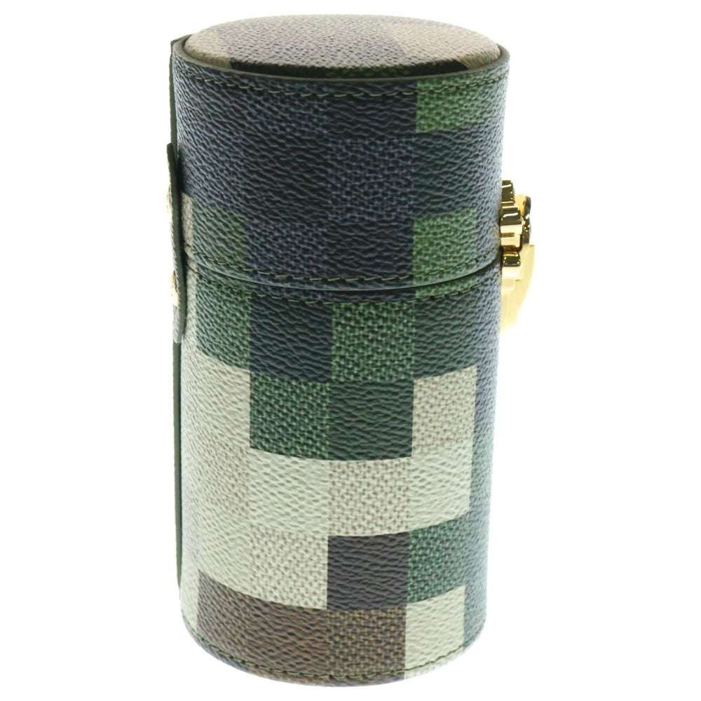 LOUIS VUITTON(ルイヴィトン) ダモフラージュ ダミエ ピクセル カモフラ総柄レザートラベルケース 小物入れ マルチカラー LS0722