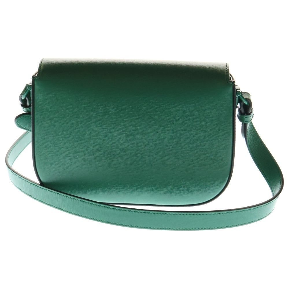 GUCCI(グッチ) ホースビット 1955 スモールショルダーバッグ ミニバッグ グリーン レザー 726226