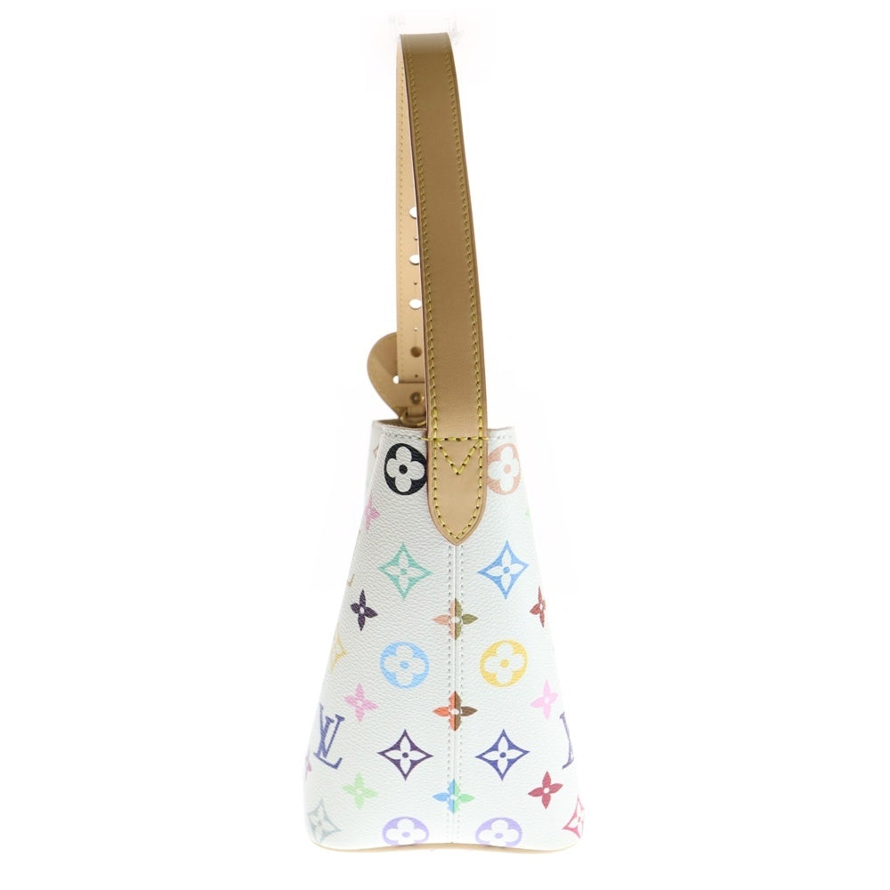 LOUIS VUITTON(ルイヴィトン) LV×TM オール・インBB ショルダーバッグ ハンドバッグ ミニバッグ ホワイト×ブラウン レザー×PVC ゴールド金具 M13089