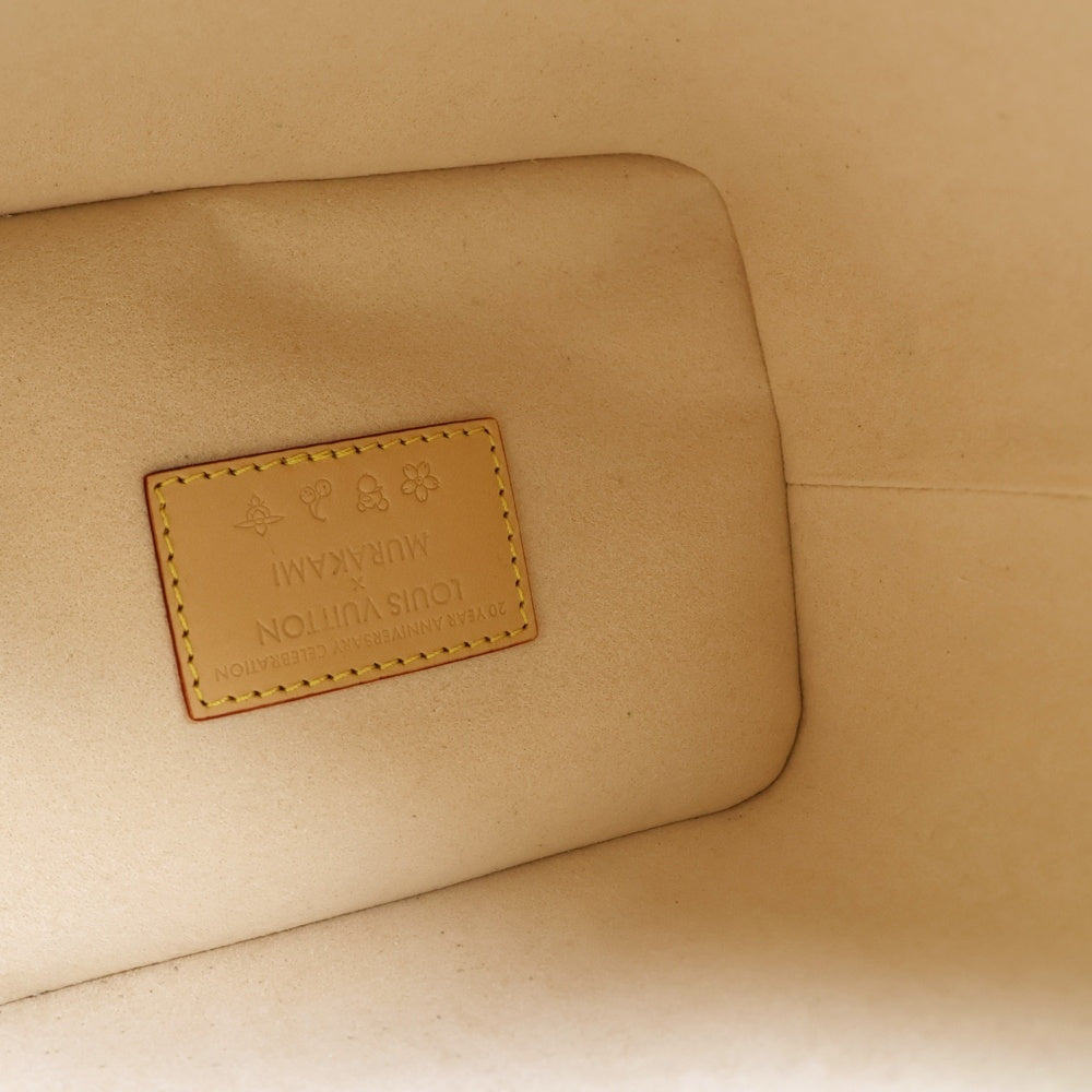 LOUIS VUITTON(ルイヴィトン) LV×TM オール・インBB ショルダーバッグ ハンドバッグ ミニバッグ ホワイト×ブラウン レザー×PVC ゴールド金具 M13089
