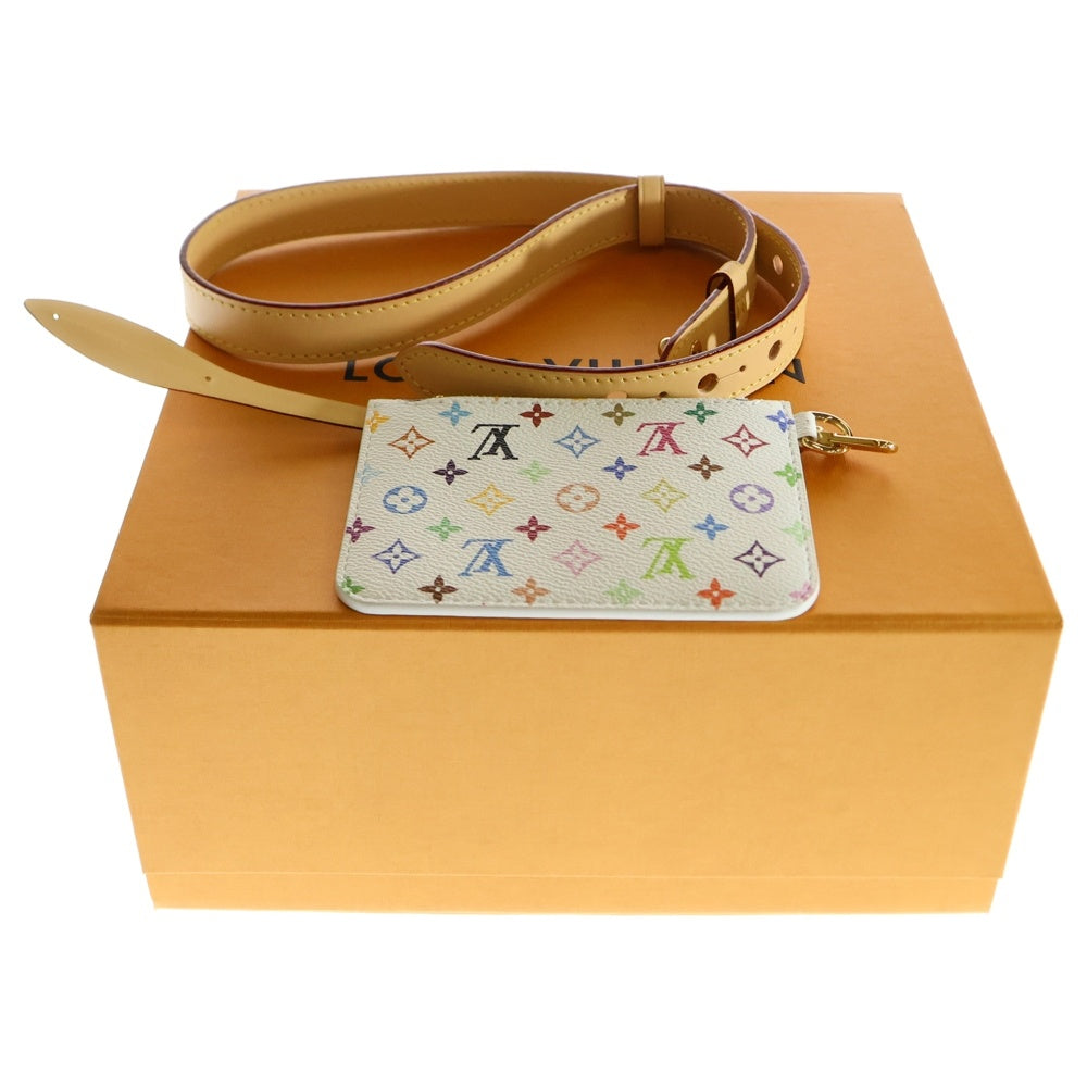 LOUIS VUITTON(ルイヴィトン) LV×TM オール・インBB ショルダーバッグ ハンドバッグ ミニバッグ ホワイト×ブラウン レザー×PVC ゴールド金具 M13089
