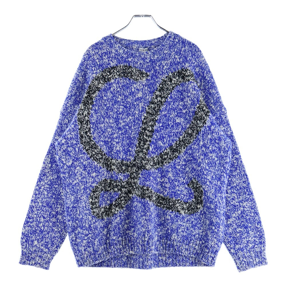 LOEWE(ロエベ) 22AW LARGE L CREWNECK SWEATER アナグラムニットセーター H526Y14KCE