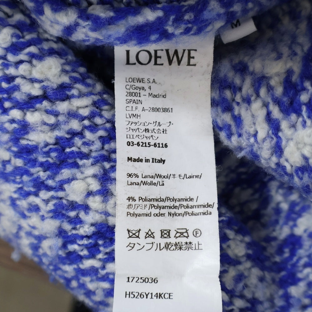 LOEWE(ロエベ) 22AW LARGE L CREWNECK SWEATER アナグラムニットセーター H526Y14KCE