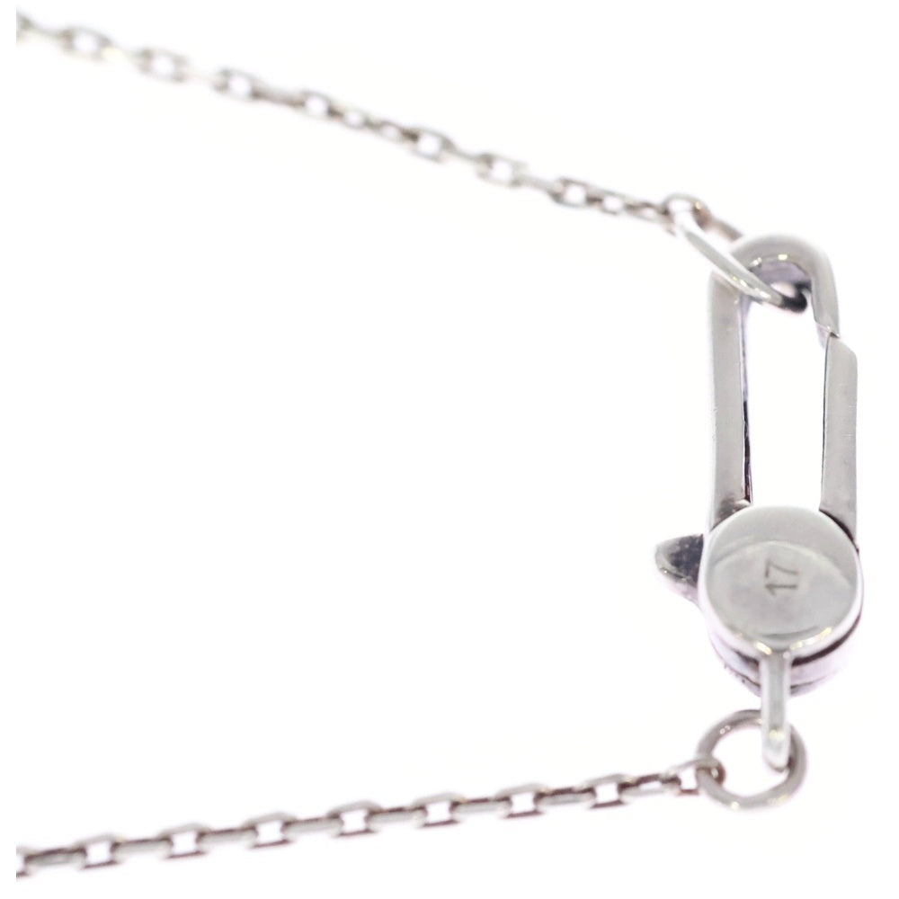 GUCCI(グッチ) Ag925 グッチ ハートプレート ブレスレット チェーン シルバー 5.3g
