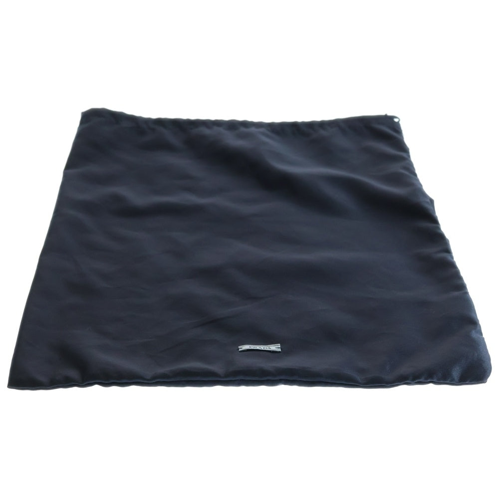 PRADA(プラダ) トライアングル ショルダーバッグ ミニバッグ ブラック シルバー金具 レザー 1BH190