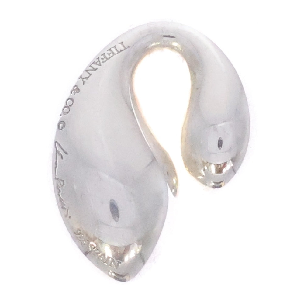 TIFFANY & Co.(ティファニー) ダブル ティアドロップ エルサペレッティ ネックレストップ Ag925 SV シルバー