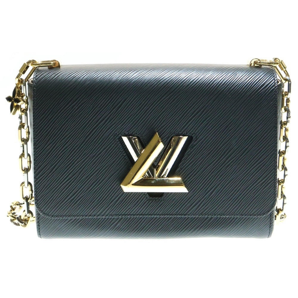 LOUIS VUITTON(ルイヴィトン) エピ ツイストMM ハンドバッグ ワンショルダーバッグ チェーンバッグ ブラック ゴールド金具 レザー M21113