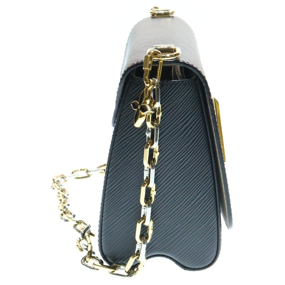 LOUIS VUITTON(ルイヴィトン) エピ ツイストMM ハンドバッグ ワンショルダーバッグ チェーンバッグ ブラック ゴールド金具 レザー M21113