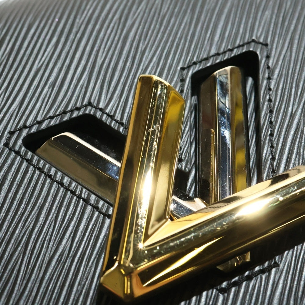 LOUIS VUITTON(ルイヴィトン) エピ ツイストMM ハンドバッグ ワンショルダーバッグ チェーンバッグ ブラック ゴールド金具 レザー M21113
